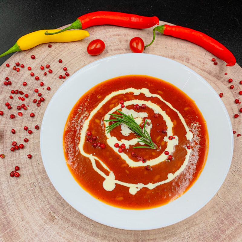 Cremige Tomatensuppe
